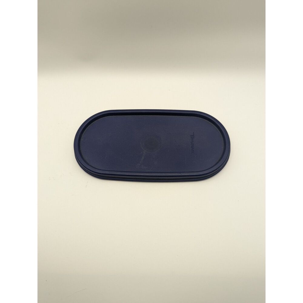 Tupperware‎ Modular Mates Navy Oval 7.5 inch Replacement lid